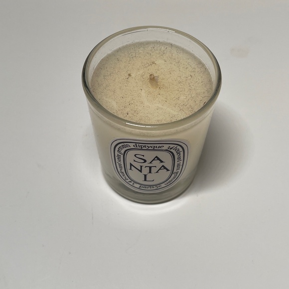 Set of 2 NEW Diptyque mini candle 35g each Santal Cypres scented candle home - Picture 4 of 9